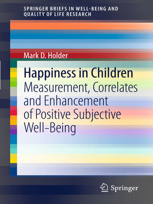 cover image of Happiness in Children